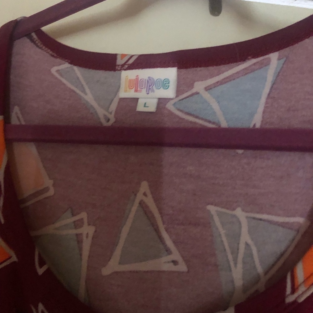 Geometric Patterned Dress in Multicolor - Picture 2 of 3